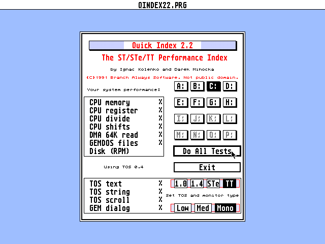 Quick Index — screenshot 1