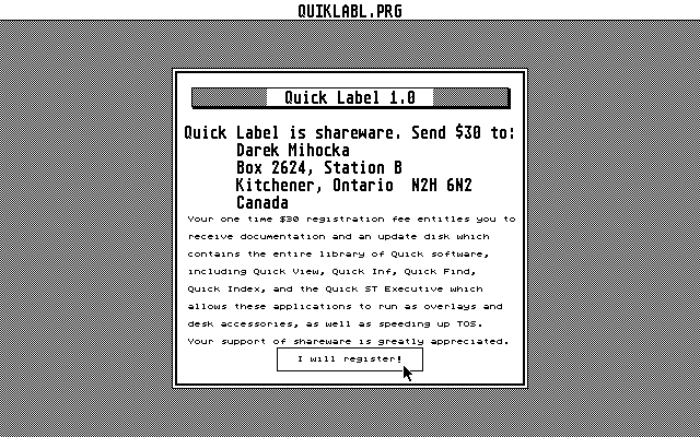 Quick Label — screenshot 1