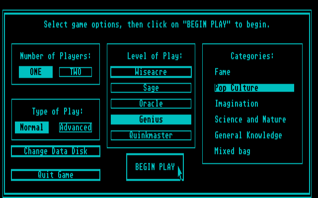 Quink atari screenshot