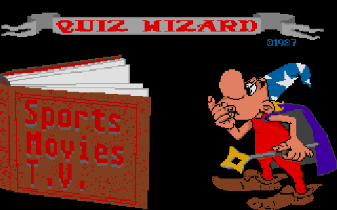 Quiz Wizard atari screenshot