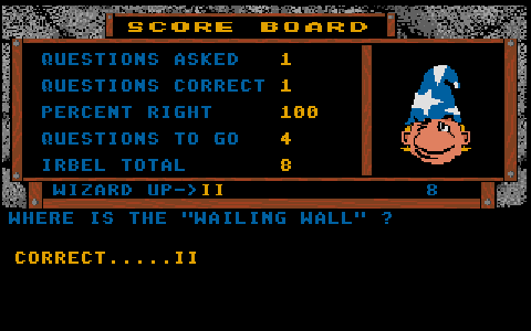 Quiz Wizard atari screenshot