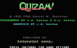 Quizam! — screenshot 1