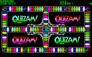 Quizam! atari screenshot