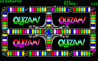 Quizam! atari screenshot