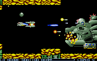 R-Type atari screenshot