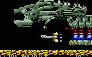 R-Type atari screenshot