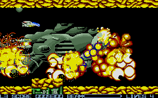 R-Type atari screenshot