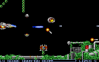 R-Type atari screenshot