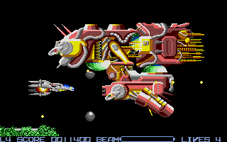 R-Type atari screenshot