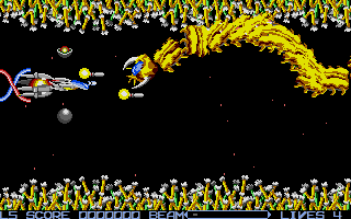 R-Type atari screenshot