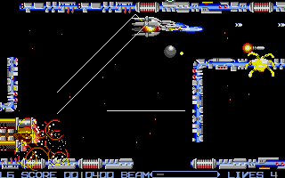 R-Type atari screenshot