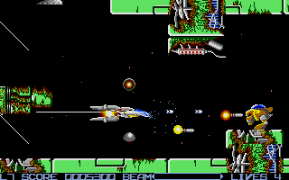 R-Type atari screenshot