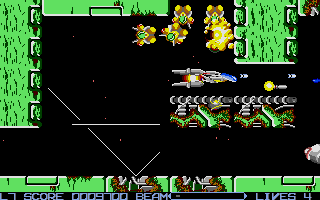 R-Type atari screenshot