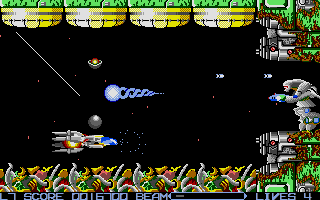 R-Type atari screenshot