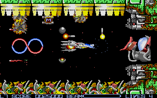 R-Type atari screenshot