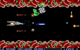 R-Type atari screenshot