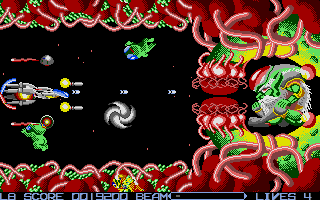 R-Type atari screenshot