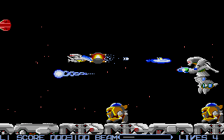 R-Type atari screenshot