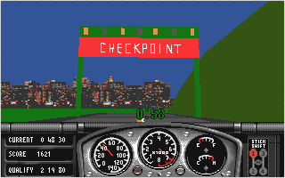 Race Drivin' atari screenshot