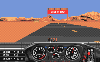 Race Drivin' atari screenshot