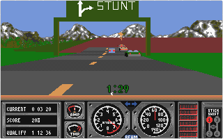 Race Drivin' atari screenshot