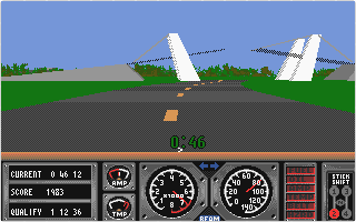 Race Drivin' atari screenshot