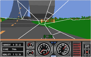 Race Drivin' atari screenshot