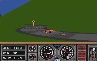 Race Drivin' atari screenshot