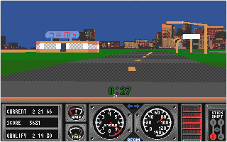 Race Drivin' atari screenshot