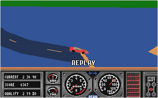 Race Drivin' atari screenshot