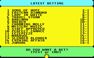 Racing Game (The) atari screenshot