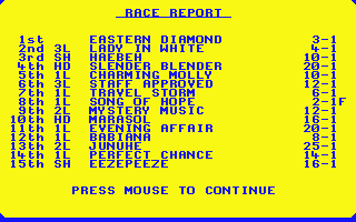 Racing Game (The) atari screenshot