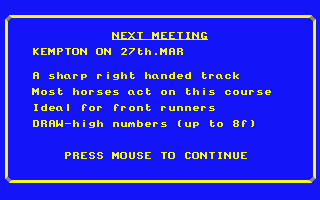 Racing Game (The) atari screenshot