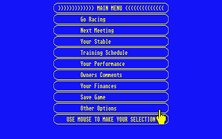 Racing Game (The) atari screenshot