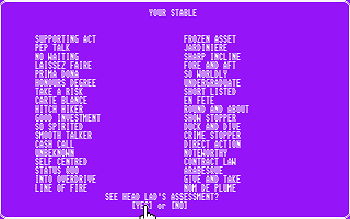 Racing Game (The) atari screenshot