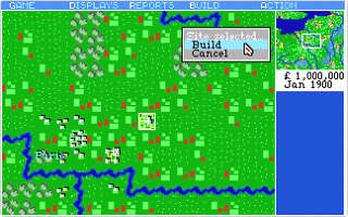 Railroad Tycoon (Sid Meier's) atari screenshot