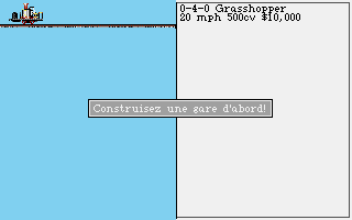 Railroad Tycoon (Sid Meier's) atari screenshot
