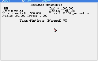 Railroad Tycoon (Sid Meier's) atari screenshot