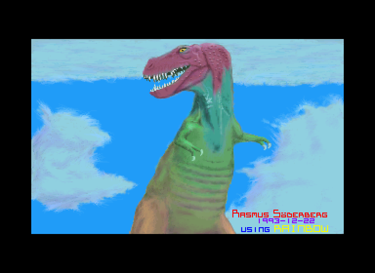 Rainbow atari screenshot