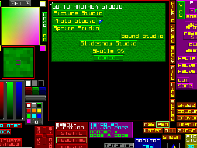 Rainbow II Multimedia atari screenshot