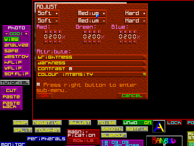 Rainbow II Multimedia atari screenshot
