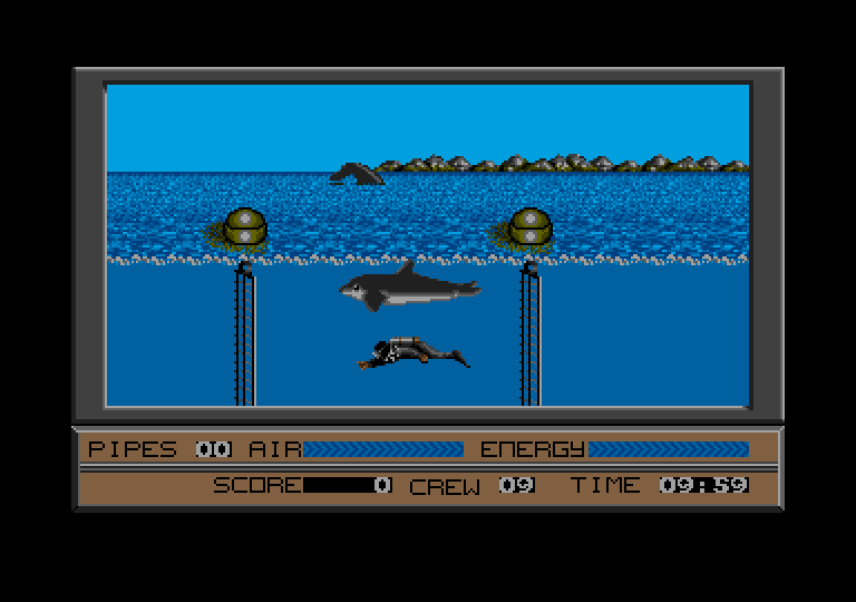 Rainbow Warrior atari screenshot