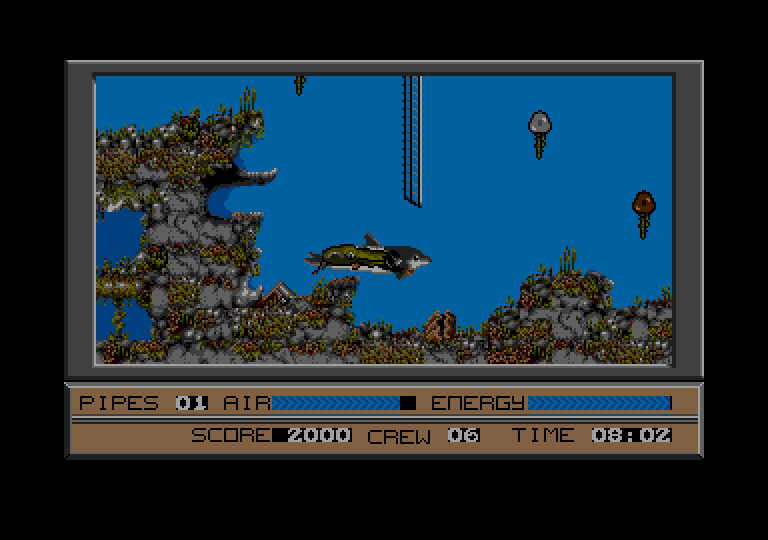 Rainbow Warrior atari screenshot