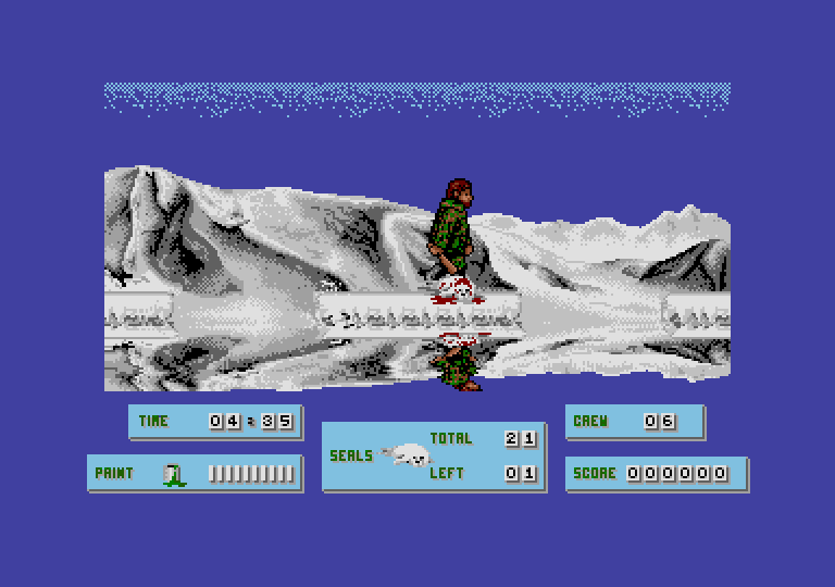 Rainbow Warrior atari screenshot