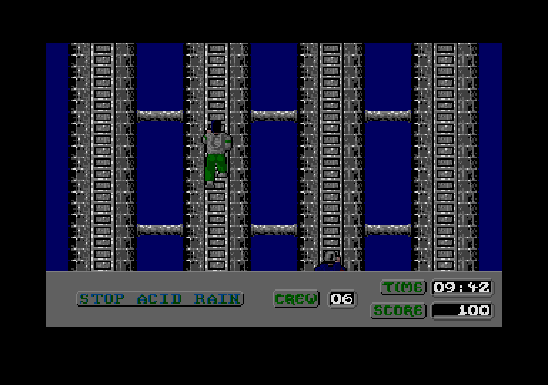 Rainbow Warrior atari screenshot