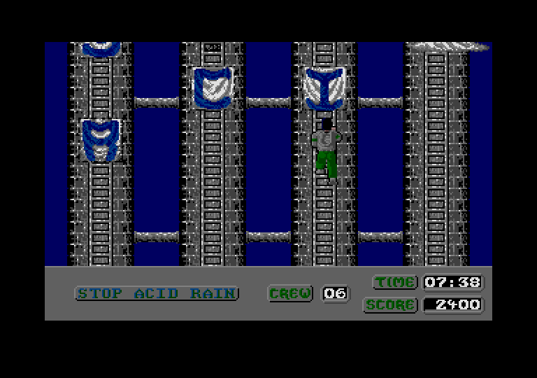 Rainbow Warrior atari screenshot