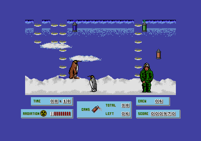 Rainbow Warrior atari screenshot