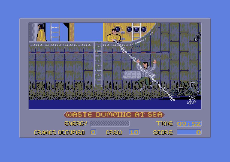 Rainbow Warrior atari screenshot