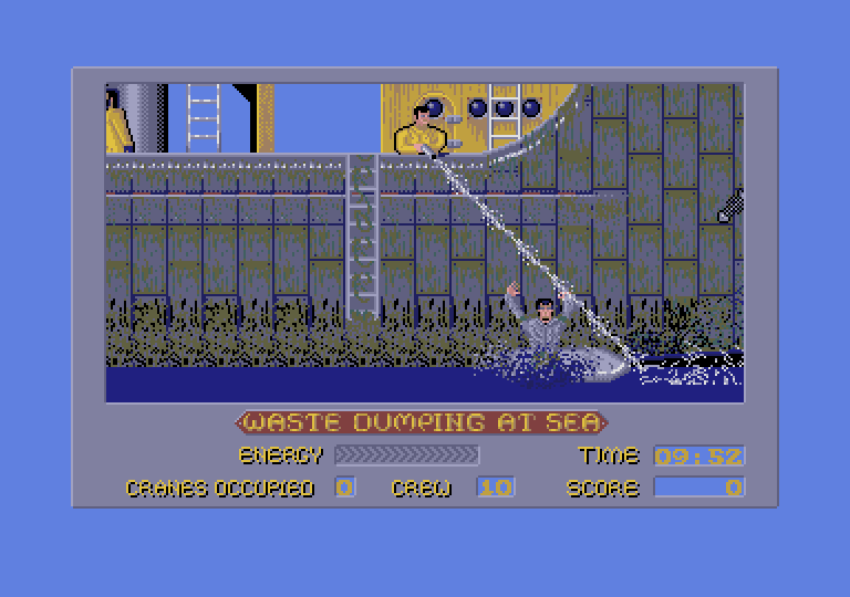 Rainbow Warrior atari screenshot