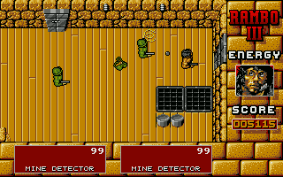 Rambo III atari screenshot